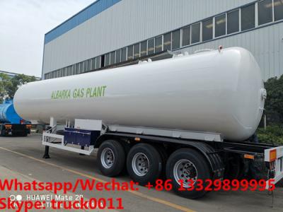 China Factory sale best price CLW brand 20tons propane gas tank semitrailer for sale, HOT SALE! 49.6m3 lpg gas tank trailer for sale