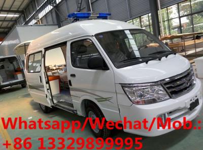 China high quality jinbei ambulance car vehicle for sale, cheaper price hospital first aid ambulance vehicle for sale for sale