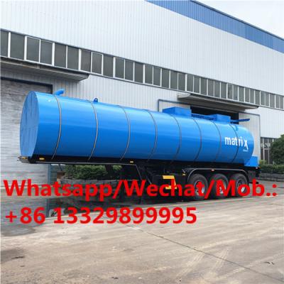 China new cheaper price asphalt tanker transported semitrailer for sale, Wholesale good price bitumen tanker semitrailer for sale