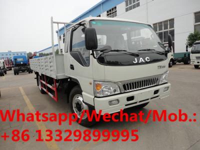 China High quality China JAC 4x2 light loading cargo truck for sale, HOT SALE! best price JAC 5tons cargo van truck for sale