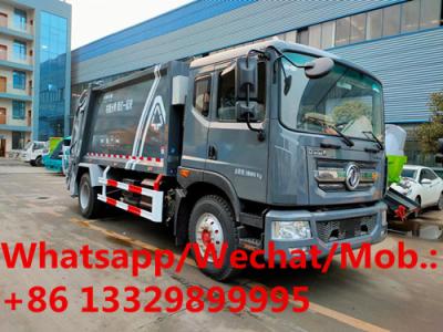 China 2021s best price 10cbm/12cbm/14cbm garbage compactor truck for sale, Factory sale new face compacted garbage truck for sale