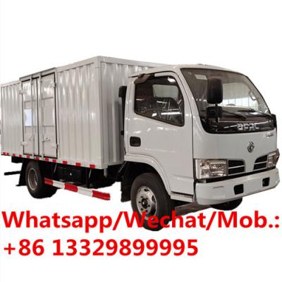 China HOT SALE! dongfeng 4tons cargo van truck for sale, Best price and high quality dongfeng 3-5tons cargo van truck for sale for sale