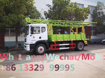 China Best price Customized Dongfeng D9 200m-300m Water Well Drilling Rig truck for sale, well drilling rig mounted on truck for sale