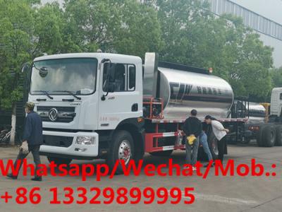 China customized standard type Dongfeng D9 190hp diesel 12cbm asphalt tanker truck for sale, pitch bitumen tanker truck for sale