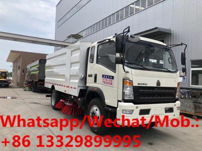 China Factor sale good price Customized HOWO RHD street sweeping vehicle for sale, HOT SALE! diesel road sweeper vehicle for sale