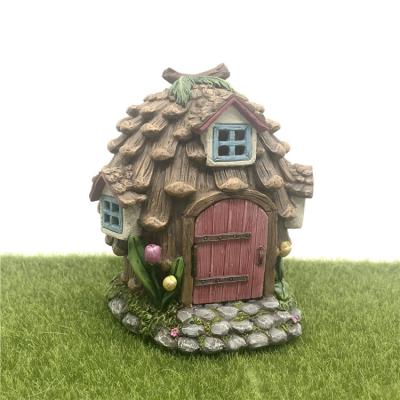 China China Wholesale Hot Sale Garden Pineconehouse Fairy Garden Miniatures for sale