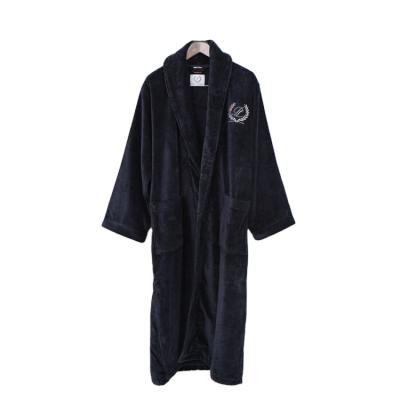 China Women's QUICK DRY Luxury Soft Velvet Thick Bathrobe for sale