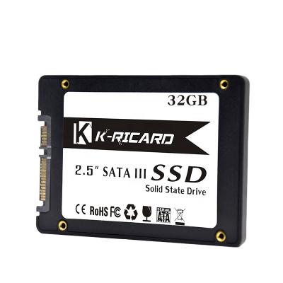 China Computer part hardware 32gb solid state hard disk drive 2.5 inch ssd for sale