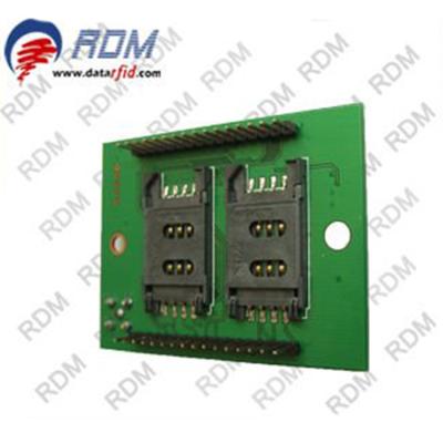 China 13.56MHz ISO14443/ISO7816 NFC RFID Reader/Author Module TTL With 2 SAM Slots M18 for sale