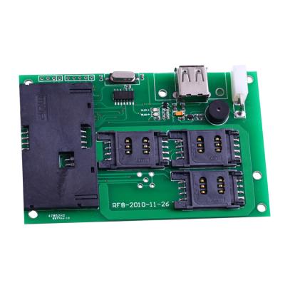 China 13.56MHz Smart Card 218 Reader 2 PSAM Card Slots for sale