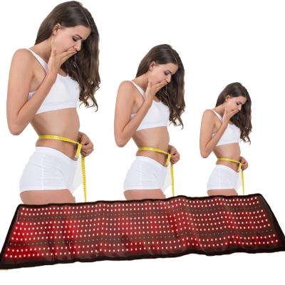 China Custom Size Cloth Breathable Comfortable Waist Trimmer/Lamp Bead/Far Infrared Body Slim Wrap Infrared Therapy Styling Therapy for sale