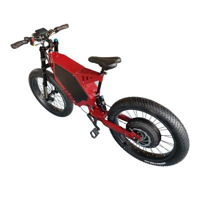 China Chain Drive High Carbon Steel Bicycle Motor Mountain 8000W 72V Price Promotion Electric Bike for sale