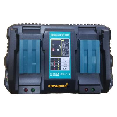 China Dual Electric Tool Dawupine Li-ion Battery Charger Charging Current 4A For Makita 14.4V 18V BL1830 Bl1430 DC18RC DC18 RA Power Tool for sale