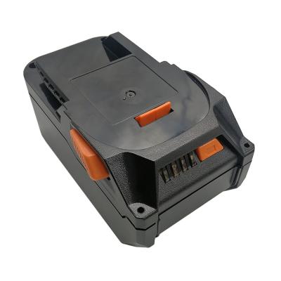 China Li-ion Battery Case PCB Protection Board Label Filler Box For AEG RIDGIDs 18V 3.0Ah 9Ah LED Battery Indicator Hpusings AEG-18V for sale