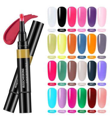 China No Need Base And Top Coat Gel Nail Polish Private Label One Step Gel Pen Polish Soak Off Nail Gel Polish for sale