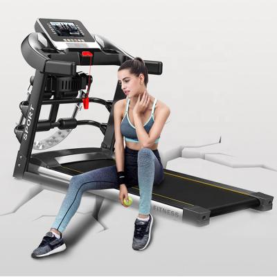 China Commercial High Function Electric Shock Absorbing Adjustable Incline Treadmill Motorhome Running Machine for sale