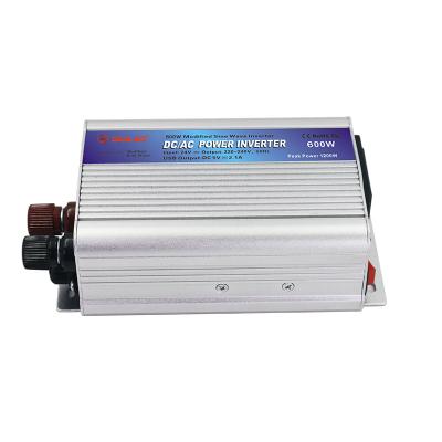 China Manufacturer Custom Logo 600W modified dc 12 sine wave power inverter 24 110 220 230 volt 600 watt inverter 250*113*59mm for sale