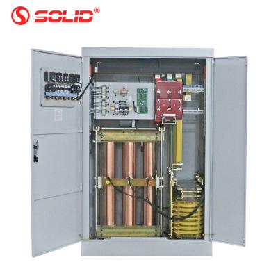 China SBW 3 Phase 380V 415V 440V 600KVA Industrial Servo Type Voltage Stabilizer 500 KVA 500KVA Automatic Voltage Regulator for sale