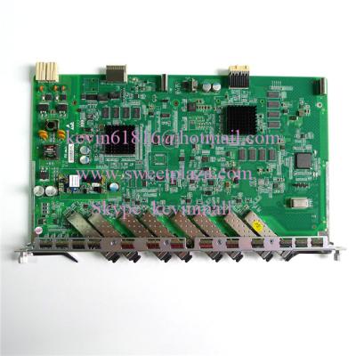 China FTTX ZTE 8 GPON Ports Panel for C300 and C320 OLT. GTGO board with 8 C+ modules or C++ B+.GTGOE GTGOG for sale