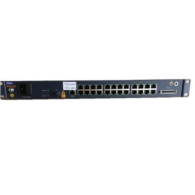 China F823-24 ZTE GPON or EPON ONU switch with 24 Ethernet ports and 1 24 line PSTN port, with voice cable F823 24+24 for sale