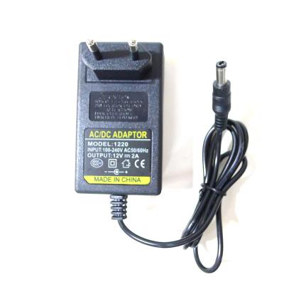 China Liability AC 100-240V to DC 12V 2A Switch Mode Power Supply Charger for EU Standard Plug for sale