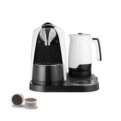 China hotel cino cappuccino machine maker pod coffee maker machine espresso capsule coffee for sale