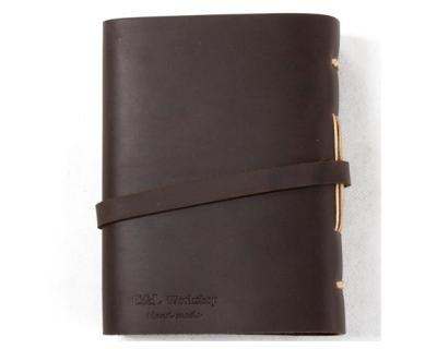 China Good Quality Custom Softcover Vintage Planner Softcover Leather Notebook With Free Sample for sale