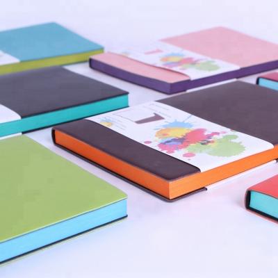 China Soft Cover School Notebook Cover Designs A4 A5 Leather Soft Cover Executive Notebook for sale