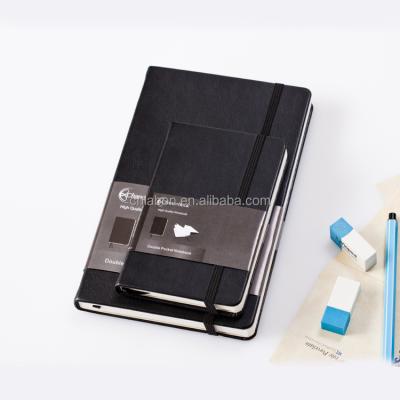 China Personalized Luxury Hardcover Book Cover Agenda A5 Planner PU Leather Notebook for sale