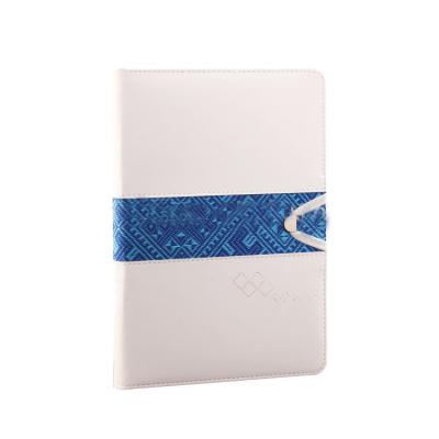 China Custom hardcover organizer a5 budget planner pocket PU covered notebook for sale