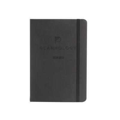 China Hardcover Watermark Printed A5 Leather Journal Custom Paper Notepads With Logo for sale