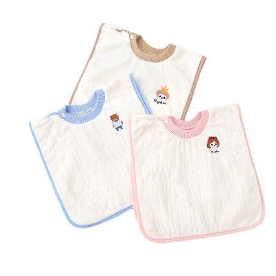 China Factory Free BPA Factory Sale Baby Bib 1-3 Weeks Baby Apron Free Custom Waterproof Durable for sale