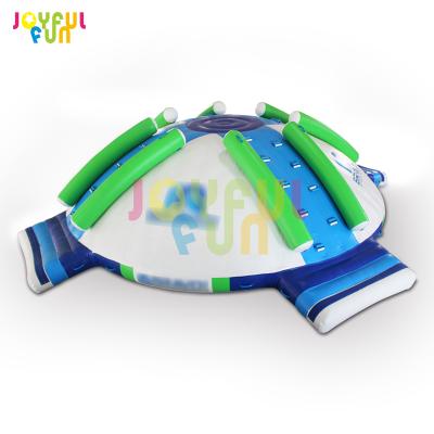 China Factory Price 3-4 Years Customized Water Toy Used Commercial Inflatable Water Island For Adult for sale