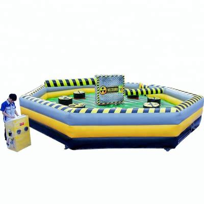 China 3-5 Years Wipeout High Quality Outdoor Inflatable Game Fusion for sale