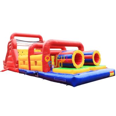 China 4-5 years high quality inflatable bouncer used commercial adult inflatable obstacle course for sale for sale