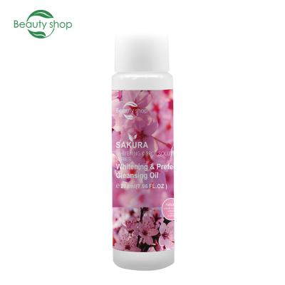 China Bleaching dull& Jojoba Oil Makeup Remover Oil Dye Skin Facial Cleansing Bleaching Type Cruelty Free for sale