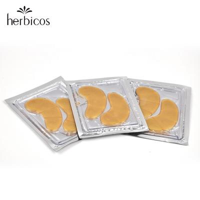 China Anti-Wrinkle In Stock 2019 Best Selling Removing Dark Circles Moisturizing 24K Under Eye Mask for sale