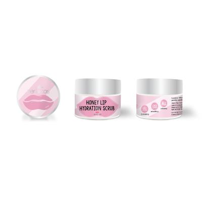 China Custom Lips Lip Care Exfoliating Ginger Lip Hydration Scrub for sale