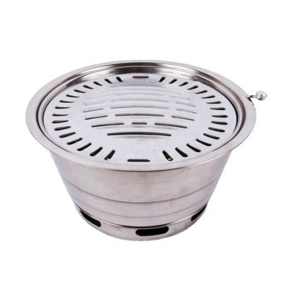 China Easily Assembled Korean Indoor BBQ Store Restaurant Charcoal and BBQ Grill for sale