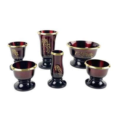 China China Wholesale High Quality Exquisite Pure Copper Casting Suite For Buddha Ritual Accessory Visit To Prayer for sale