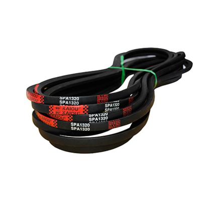 China Construction Material Stores Factory Direct Industrial Triangle Belt Durable Black Rubber Triangle Belt for sale