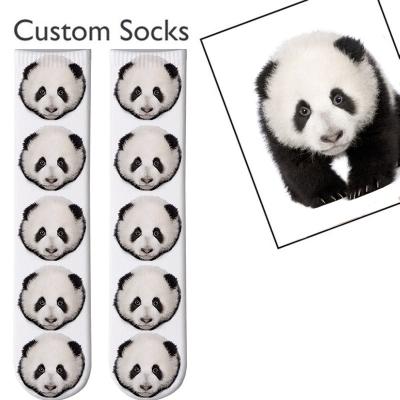 China Cheap Price QUICK DRY Cotton Mens Socks Custom Your Model 3D Printing Colorful Funny Socks for sale