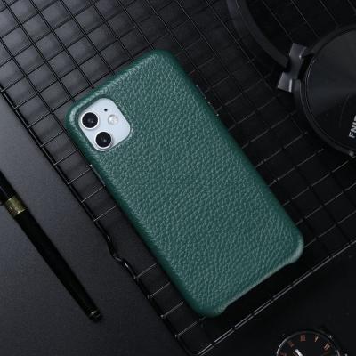 China Luxury Anti-fall Lychee Grain PU Leather Case Cover Device Phone Case For iphone 12 Case for sale