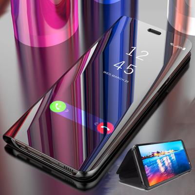 China High Protective Hot Case For Samsung S20 Plus Smart Cover S10 Flip Cover For Samsung S20 Ultra Mirror Case for sale