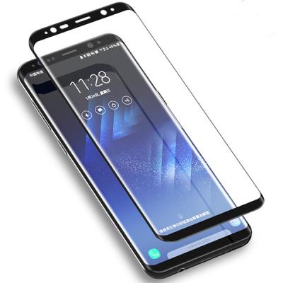 China Full 9H Glue 3D Tempered Glass Curved Mobile Phone Screen Protector for Samsung Galaxy s21 S20 S6 S7 S8 edge for sale