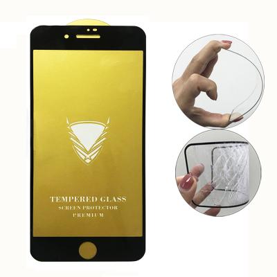 China Anti Shock/Gold Armor OG Front Film Protector Tempered Glass Screen Anti Oil/Anti Scratch Full Hot Selling Glue For iphone 11 for sale