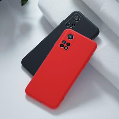 China Fanshion Original Matte Soft Touch TPU Silicone Rubber Phone Case For Xiaomi MI 10T pro for sale