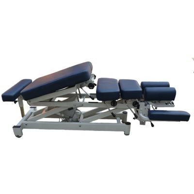 China New Developed Silent Professional Physiotherapy and Chiropractic Massage Table Traction Table for Chiropractors for sale