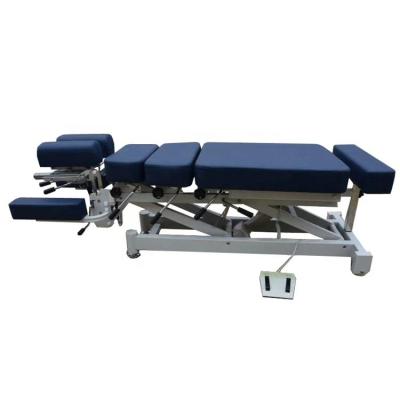 China 2022 modern hot silent chiropractic massage table with electric control for physiotherapy treatment for sale