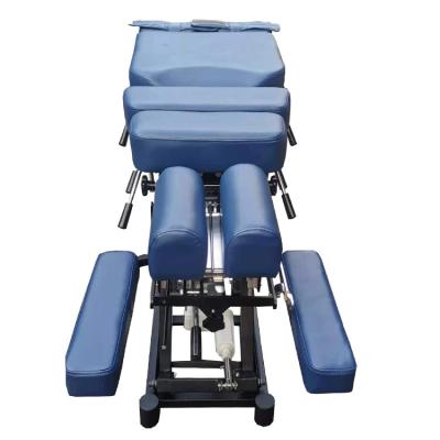 China Modern Professional Custom Professional Adjustable Spinal Cervical Traction Table Bed Decompression Factory Chiropractic Electric Drop Table for sale